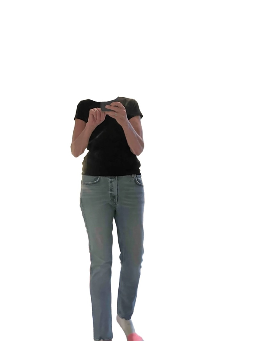 AG Classic Straight-Leg Women's Jeans in Light Blue. Willow Style